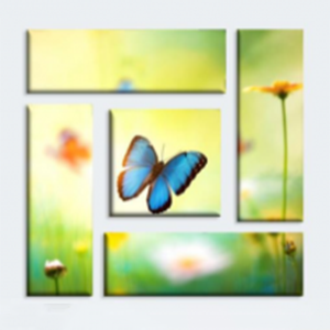 Flerdelt lerretsbilde